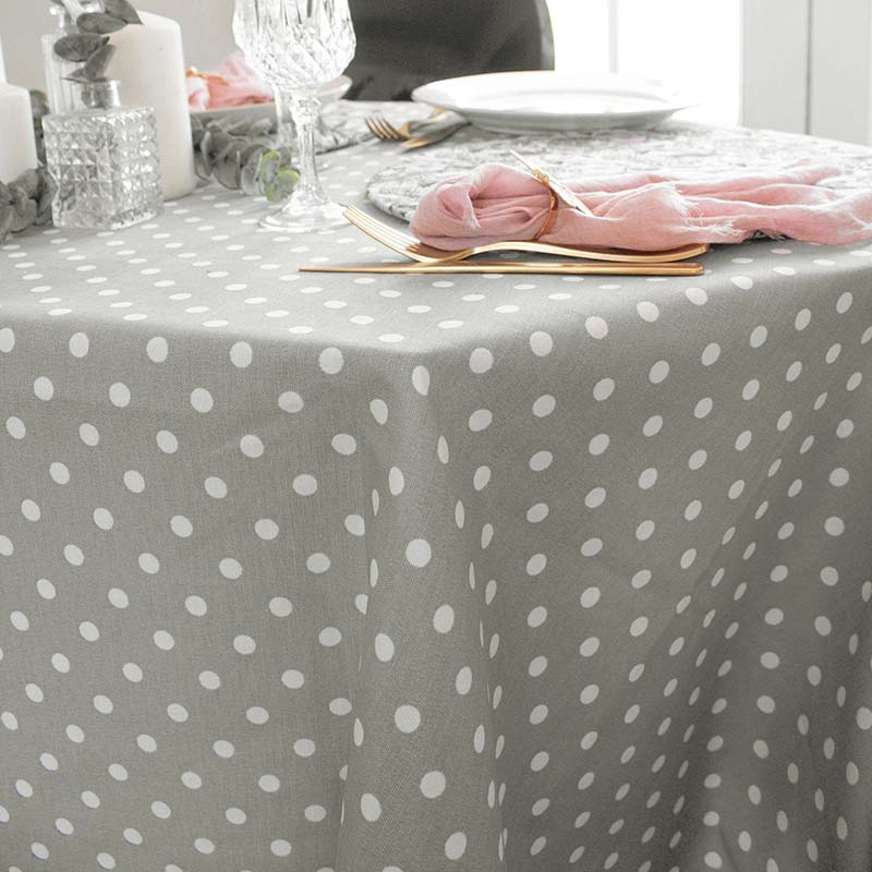 Mantel estampado rectangular
