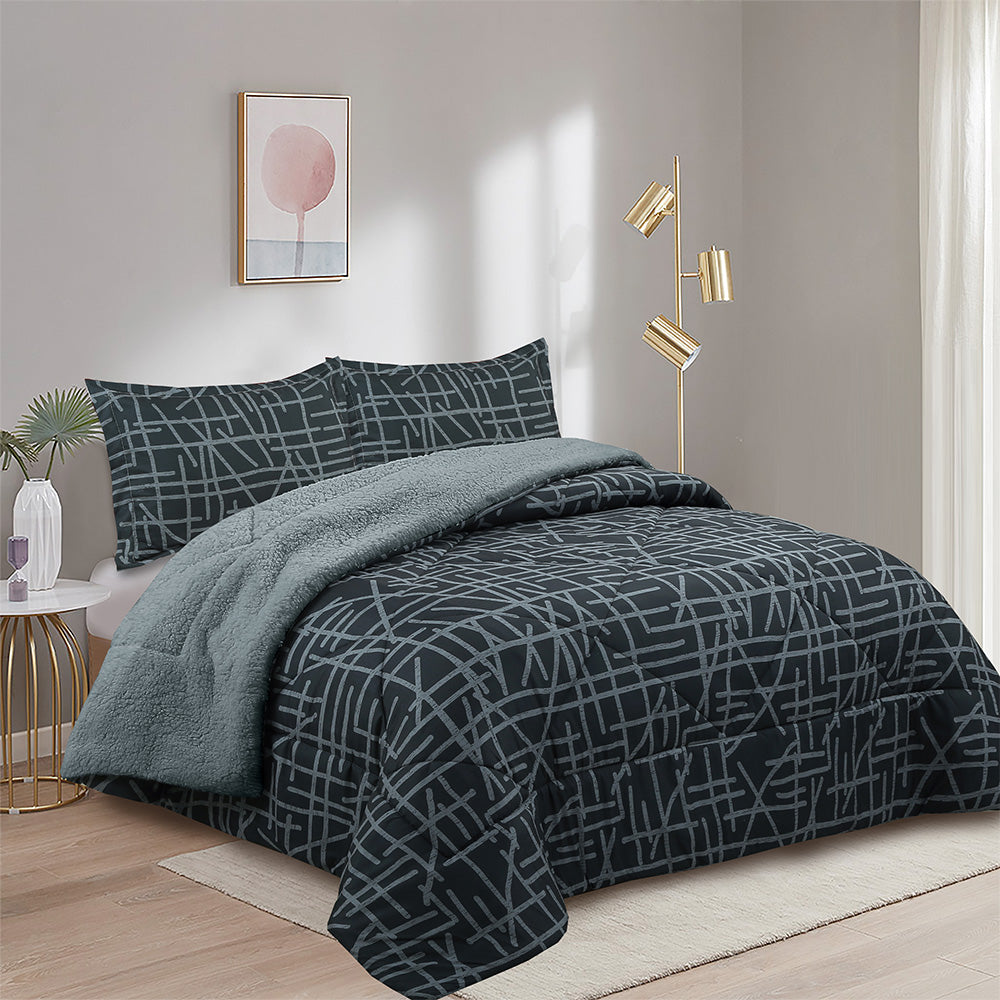 Plumón estampado Deluxe