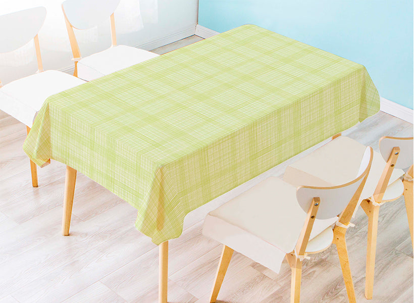 Mantel estampado rectangular