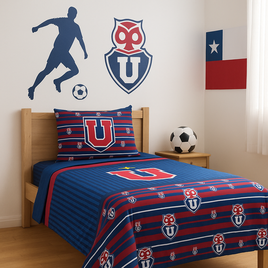 Sábanas de equipos de fútbol Universidad de Chile